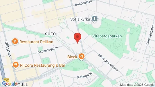 Kontorlokaler til leje i Södermalm - Foto fra Google Street View