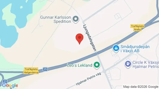 Kontorer til leie i Växjö – Bilde fra Google Street View
