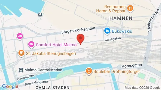Kontorlokaler til leje i Malmø Centrum - Foto fra Google Street View