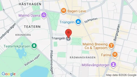 Kontorlokaler til leje i Malmø Centrum - Foto fra Google Street View
