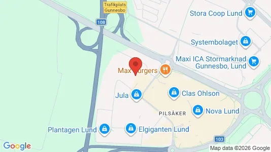 Kontorlokaler til leje i Lund - Foto fra Google Street View