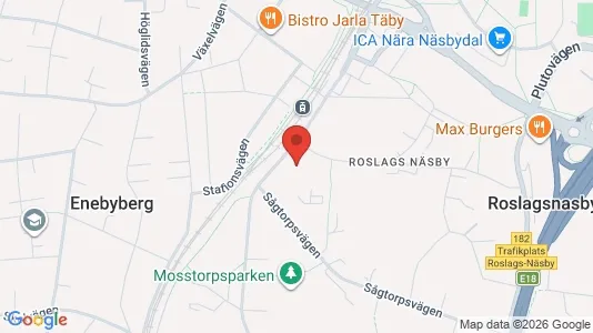 Kantorruimte te huur i Täby - Foto uit Google Street View