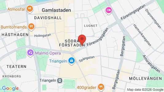 Kontorlokaler til leje i Malmø Centrum - Foto fra Google Street View