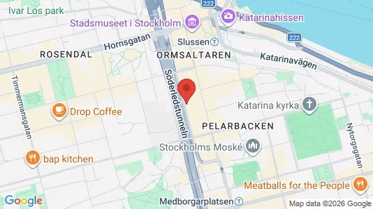 Kontorlokaler til leje i Södermalm - Foto fra Google Street View