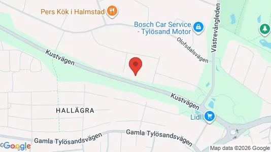 Kontorlokaler til leje i Halmstad - Foto fra Google Street View