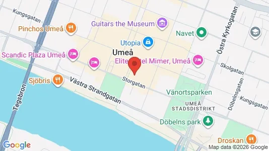 Kontorlokaler til leje i Umeå - Foto fra Google Street View