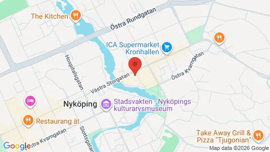 Office spaces for rent i Nyköping - Photo from Google Street View