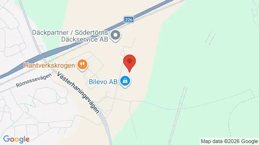 Industrial properties for rent i Botkyrka - kort over placeringen