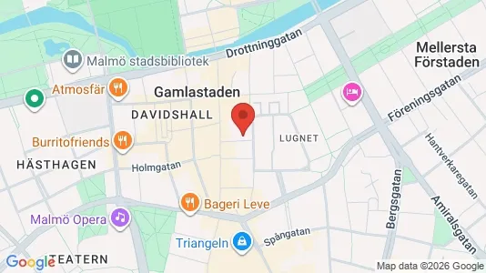 Kontorlokaler til leje i Malmø Centrum - Foto fra Google Street View