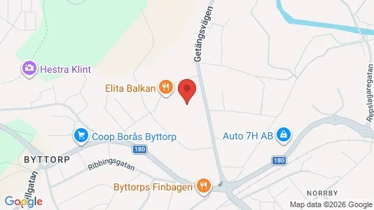 Lagerlokaler til leje i Borås - Foto fra Google Street View