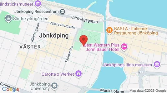 Büros zur Miete i Jönköping - kort over placeringen