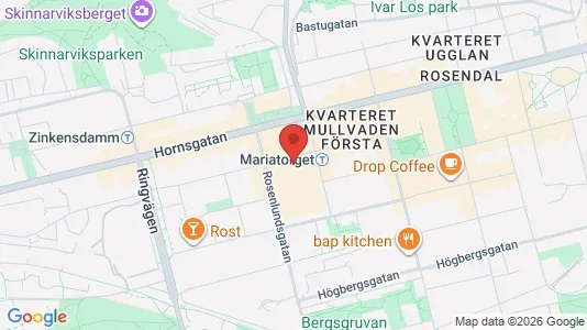 Kontorlokaler til leje i Södermalm - Foto fra Google Street View