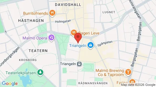Büros zur Miete i Malmö City - kort over placeringen