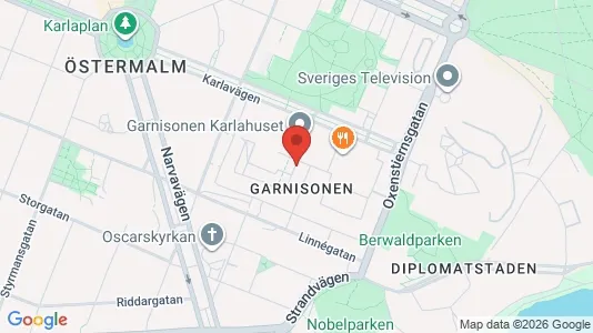 Kontorlokaler til leje i Östermalm - Foto fra Google Street View
