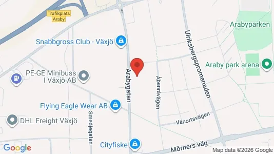 Büros zur Miete i Växjö – Foto von Google Street View