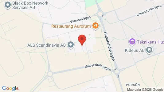 Kantorruimte te huur i Luleå - Foto uit Google Street View
