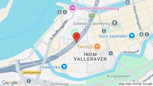 Kontorlokaler til leje i Gøteborg Centrum - Foto fra Google Street View
