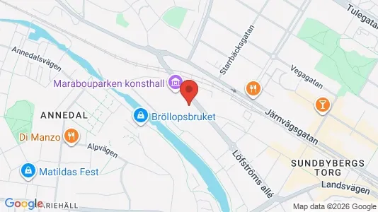 Lokale biurowe Do wynajęcia i Sundbyberg - kort over placeringen