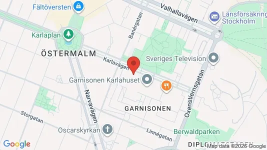Kontorlokaler til leje i Östermalm - Foto fra Google Street View
