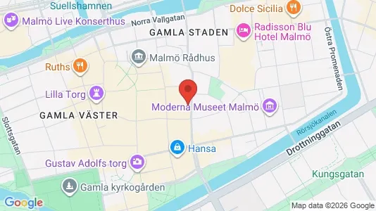Kontorlokaler til leje i Malmø Centrum - Foto fra Google Street View