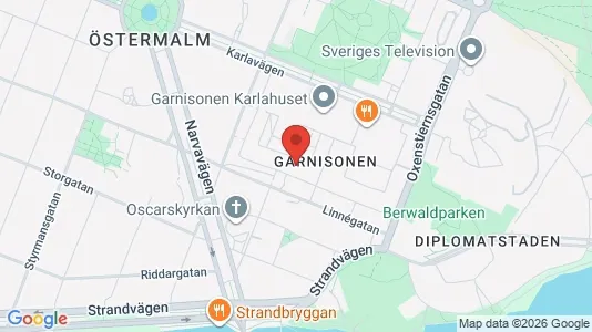 Kontorlokaler til leje i Östermalm - Foto fra Google Street View