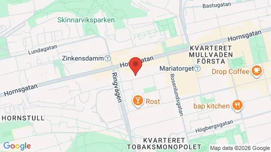 Kontorlokaler til leje i Södermalm - Foto fra Google Street View
