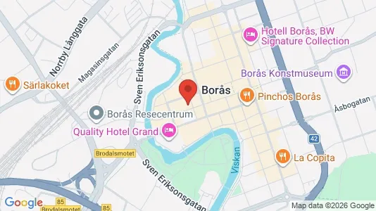 Kontorlokaler til leje i Borås - Foto fra Google Street View