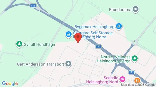 Kontorlokaler til leje i Helsingborg - Foto fra Google Street View