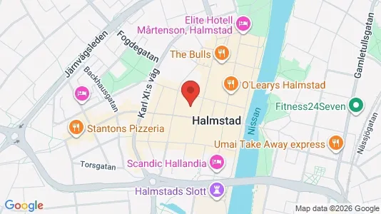 Kontorlokaler til leje i Halmstad - Foto fra Google Street View