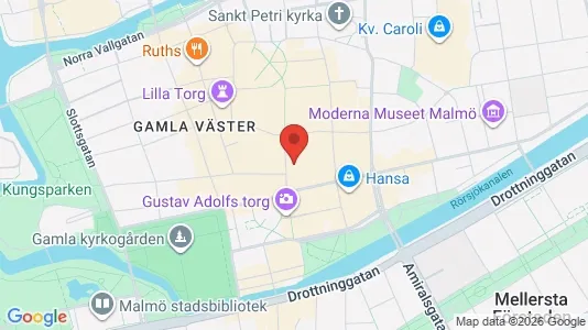 Büros zur Miete i Malmö City – Foto von Google Street View
