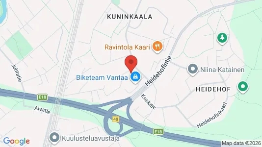 Gewerbeflächen zur Miete i Vantaa – Foto von Google Street View