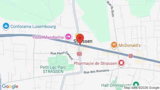 Commercial properties for sale i Strassen - Photo from Google Street View