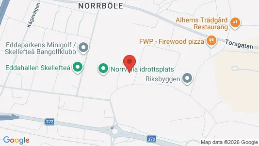 Industrial properties for rent i Skellefteå - Photo from Google Street View