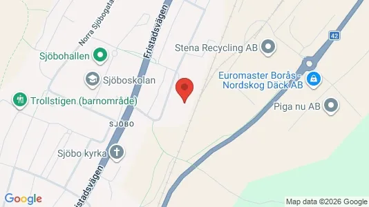 Lager zur Miete i Sjöbo – Foto von Google Street View