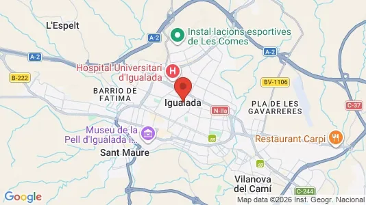 Gewerbeflächen zum Kauf i Igualada – Foto von Google Street View