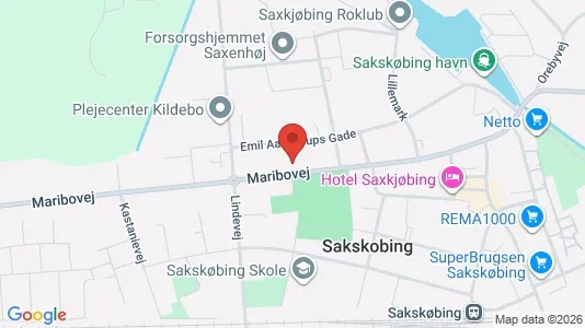 Liikekiinteistöt Myynnissä i Sakskøbing - Kuva Google Street Viewstä