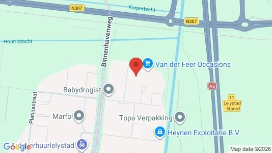 Lokaler til leie i Lelystad – Bilde fra Google Street View