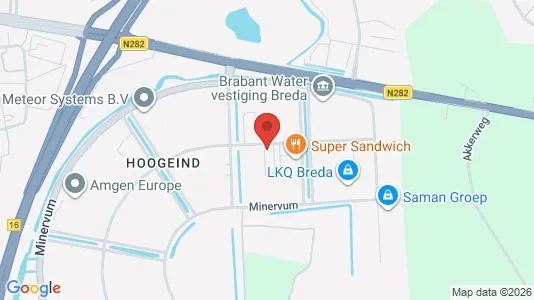 Kontorlokaler til leje i Breda - Foto fra Google Street View