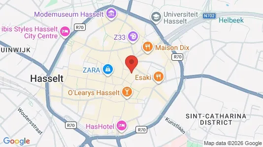 Lokaler til leie i Hasselt – Bilde fra Google Street View