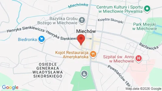 Kantorruimte te huur i Miechowski - Foto uit Google Street View