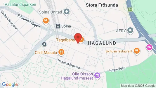 Lokaler til leie i Solna - kort over placeringen
