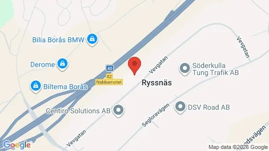 Office spaces for rent i Borås - Photo from Google Street View