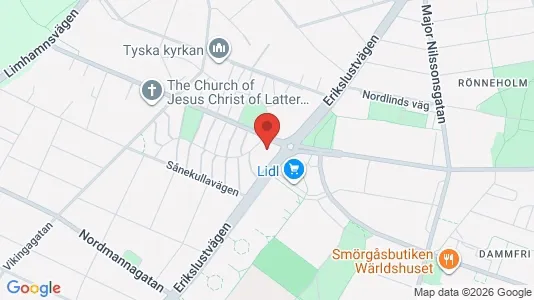 Værkstedslokaler til leje i Malmø Centrum - Foto fra Google Street View