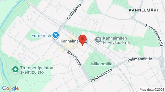 Office spaces for rent i Helsinki Läntinen - kort over placeringen
