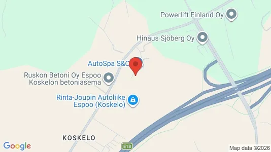 Werkstätte zur Miete i Espoo – Foto von Google Street View