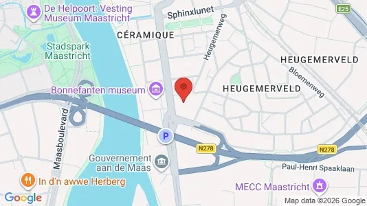 Kontorlokaler til leje i Maastricht - Foto fra Google Street View