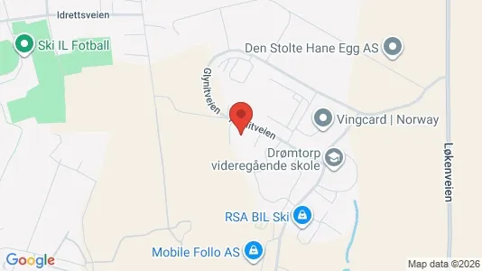 Kontorer til leie i Ski – Bilde fra Google Street View