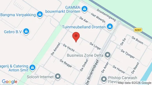 Propiedades comerciales En alquiler i Dronten - Foto de Google Street View