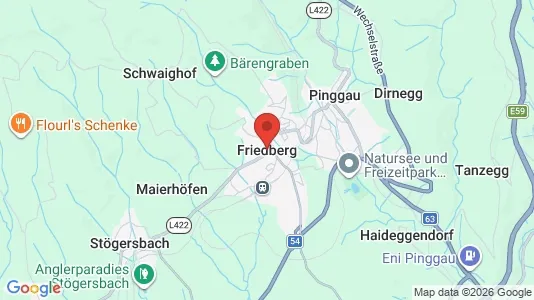 Kantorruimte te huur i Friedberg - Foto uit Google Street View