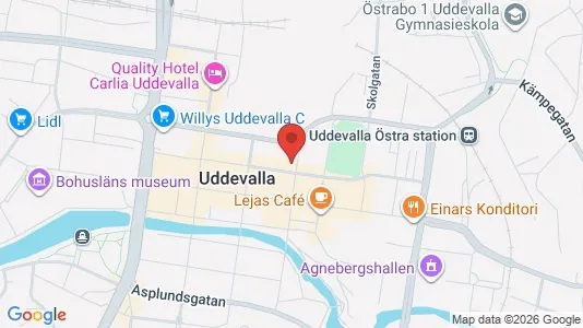 Værkstedslokaler til leje i Uddevalla - Foto fra Google Street View
